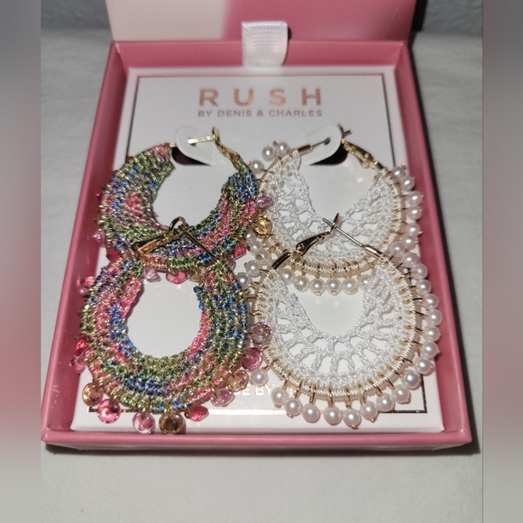 Rush by Denis and charles earrings - Picture 1 of 6
